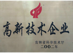 国家级火炬项目证书